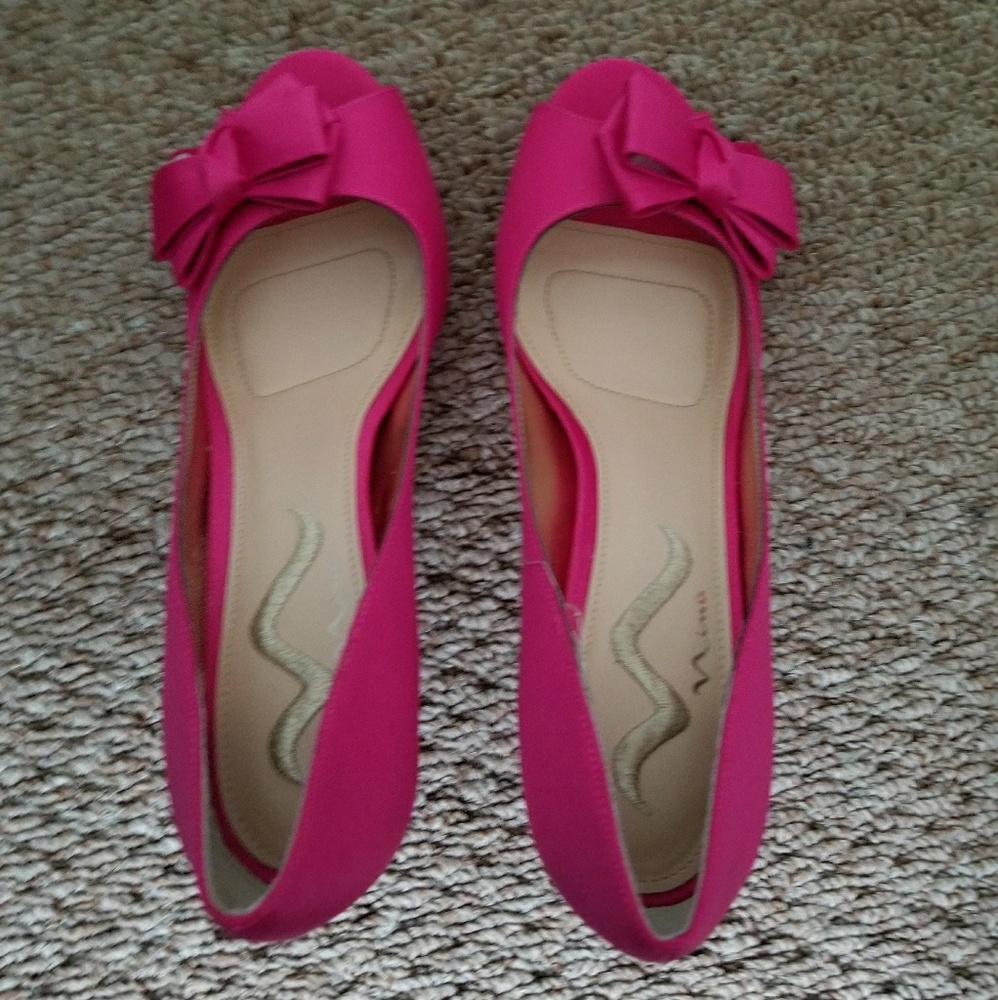 Fushcia Pink heel